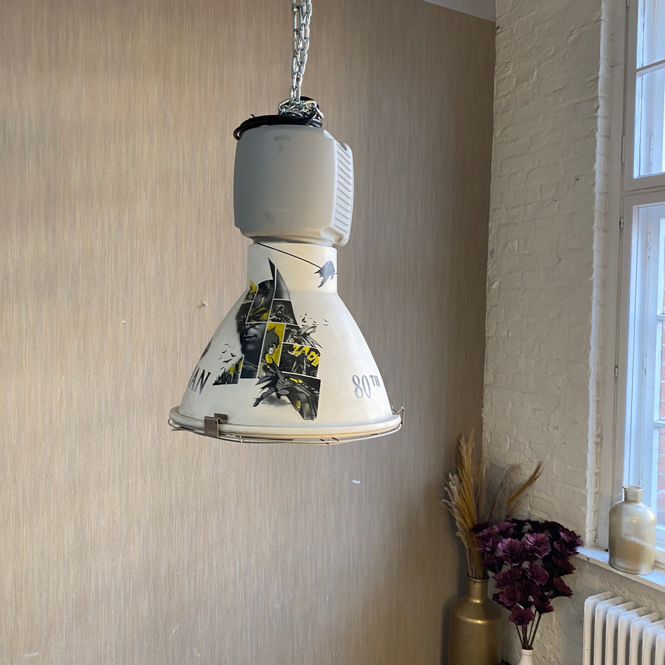 Deko 156 West Coast Custom Lampe Batman Graffiti Kunst Industrieleuchte