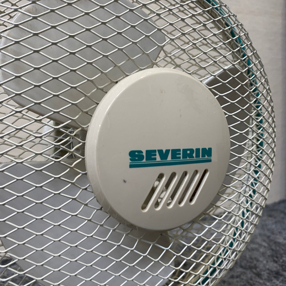 Severin Tischventilator Retro Look – kompakter Weiß/Türkis Ventilator gebraucht