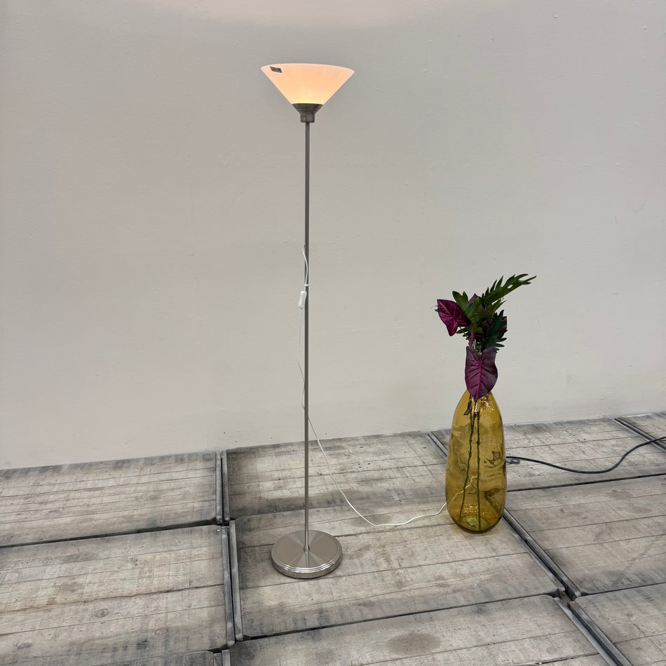 IKEA Kroby Stehlampe silber Lampe gebraucht