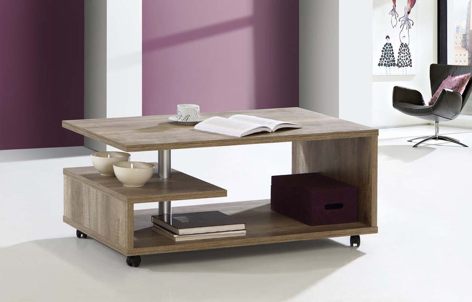 ARLON Couchtisch Eiche Antik Tisch