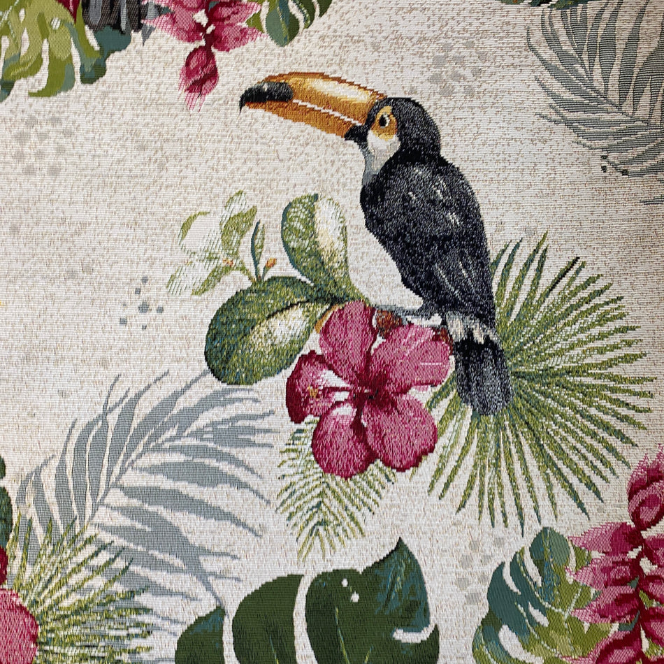 Benuta Artis Outdoor-Teppich 120×180 cm – Tropisches Toucan Motiv – Multicolour – In/Outdoor