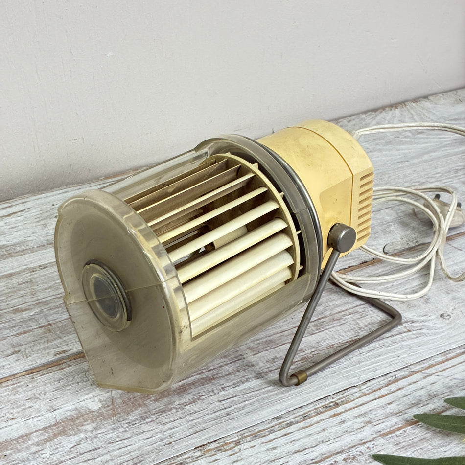 Vintage GDR table fan cross-flow fan heater electric appliance 1970s used