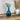 Light & Living Herley Vase blau Glas 42cm Deko Blumenvase