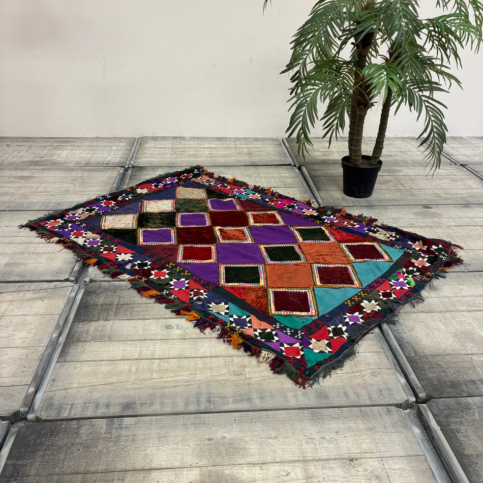 Orientalischer Teppich Vintage 134x194 Gemustert