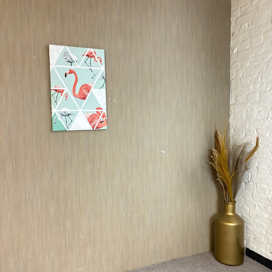 Wandbild Geometric Flamingos Leinwand Holz 40x60cm