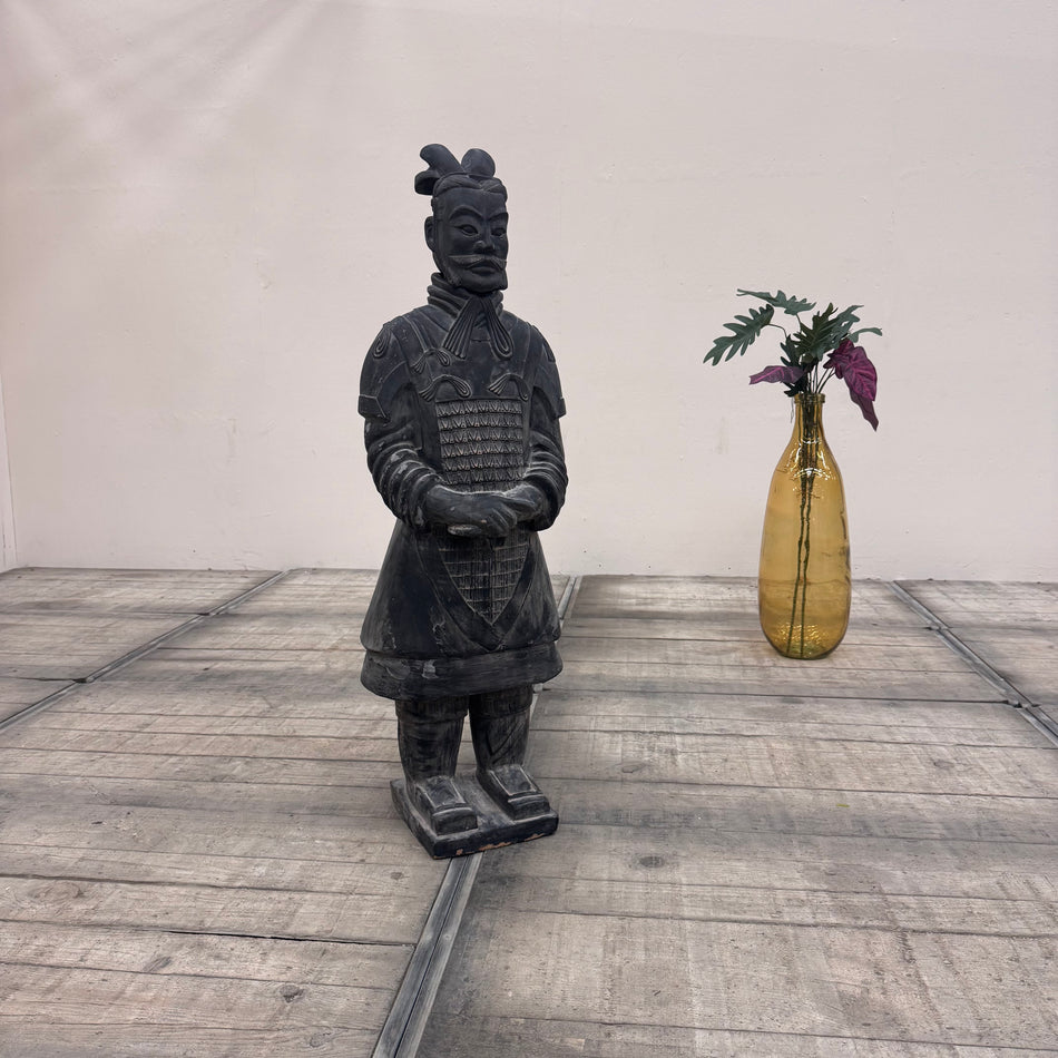 Terrakotta-Krieger Figur Stein/Ton Dekorative Skulptur Villen-Bestand Antiquität