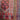 Vintage Teppich rot gemustert antik 100x150 orientalisch