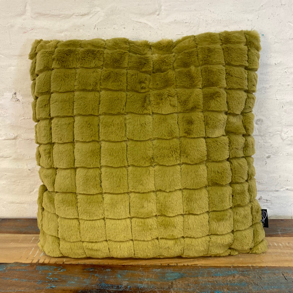 Unique Living Else Kissen neu moosgrün 45x45 cm