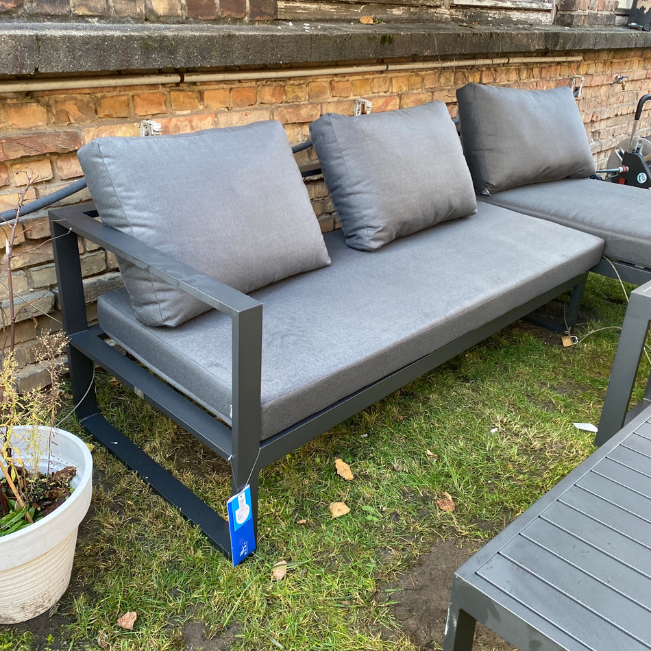 Outdoor Lounge 2 Sitzer Navarino Anthrazit