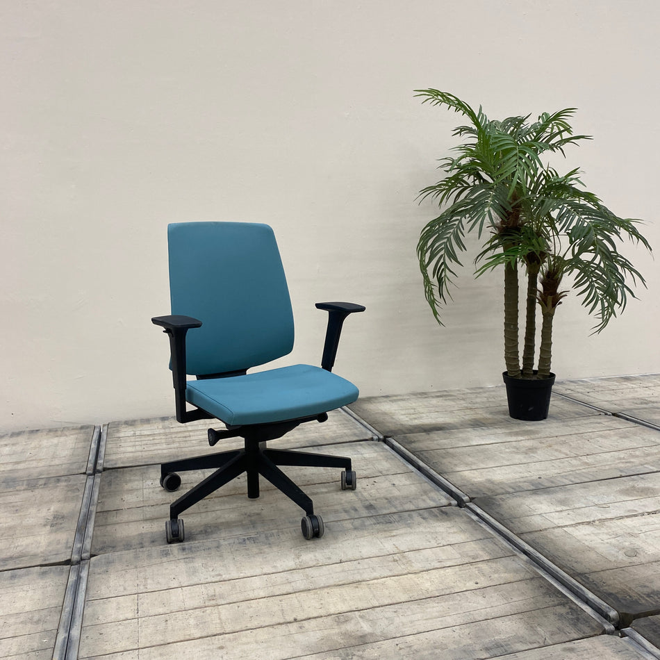 Profim Bürostuhl Türkis Ergonomisch Bürodrehstuhl Stuhl Gebraucht