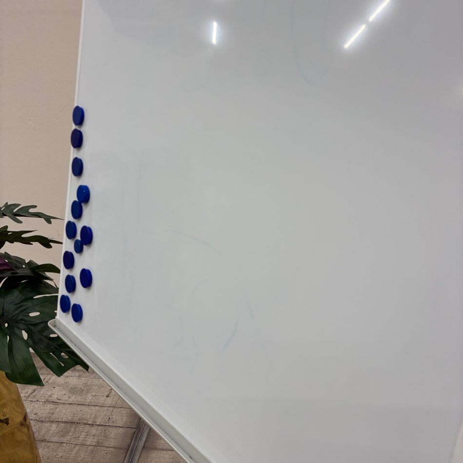 Mobiles Flipchart Whiteboard Mobil Rollbar Höhenverstellbar Büro Gebraucht