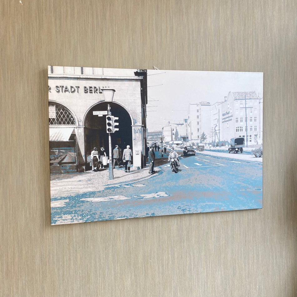 Wandbild gebraucht monochrom Fotodruck auf Leinwand Bild 120x80