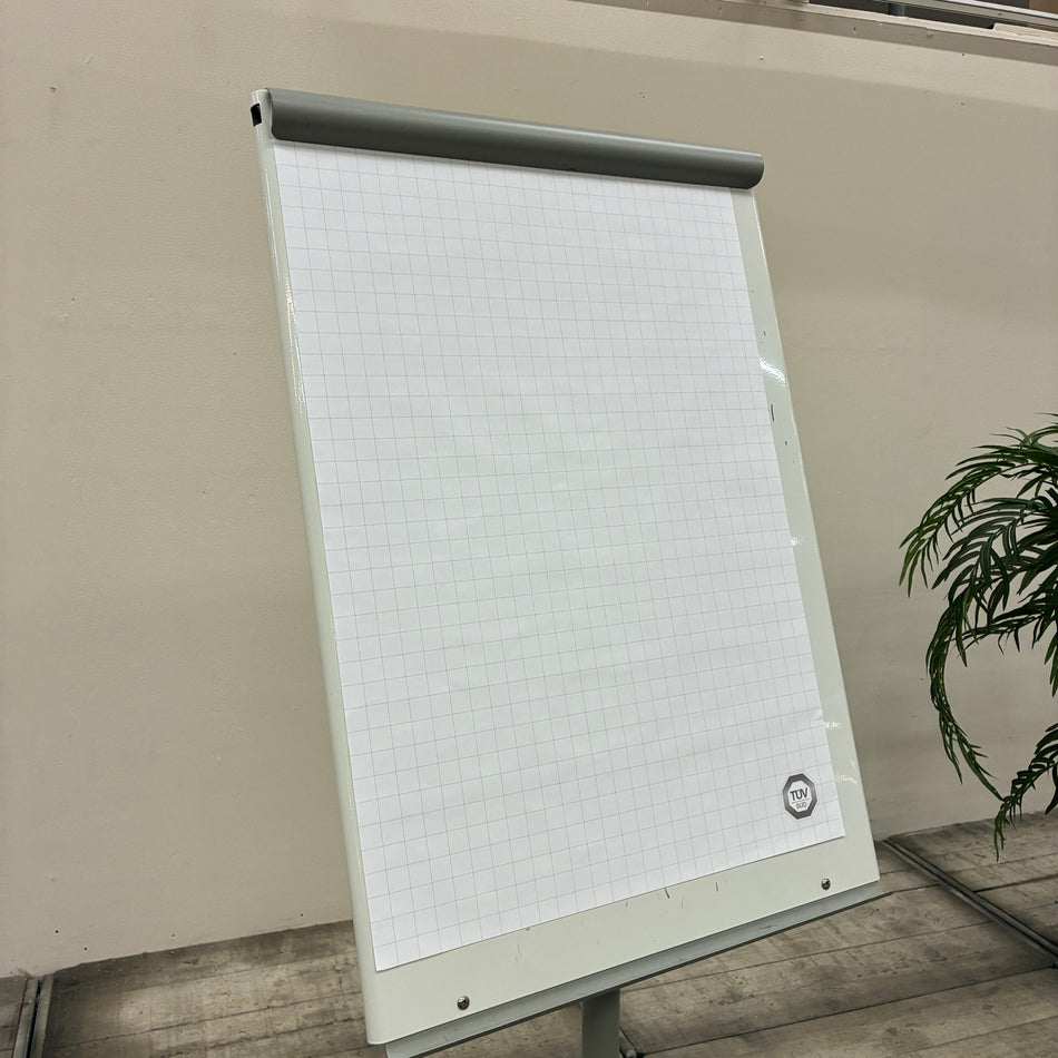 Franken Flipchart Fahrbar Whiteboard Rollfuß Höhenverstellbar Büro Gebraucht