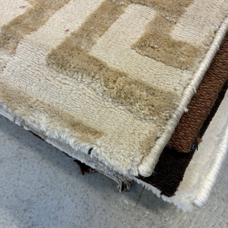 Teppich Creme Beige Labyrinth – Neuware – 200x290