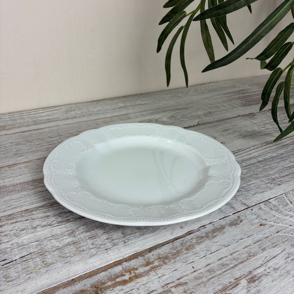 Seltmann Weiden Salzburg Teller flach 25 cm weiß