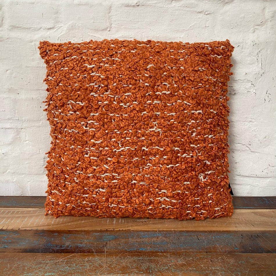 Unique Living Dekokissen Joey neu orange Stoff Kissen 45 x 45cm