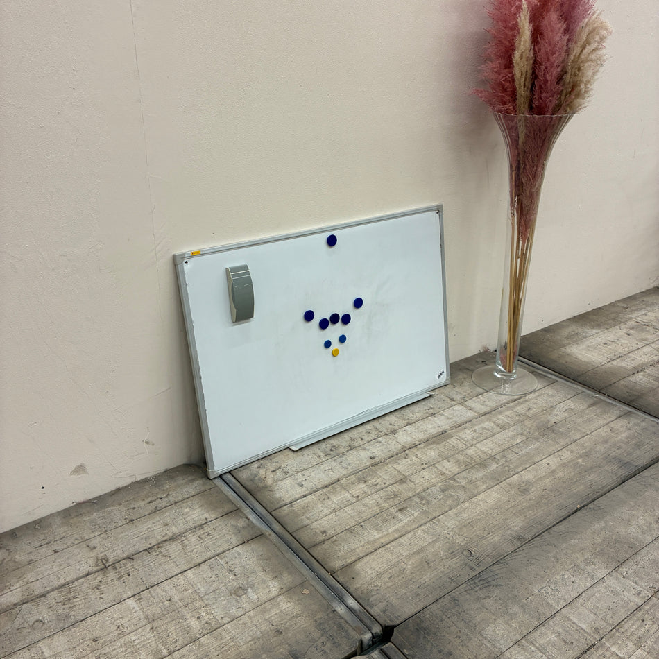 Franken Whiteboard 90x60 weiß Magnetisch Bürobedarf Schreibtafel Gebraucht