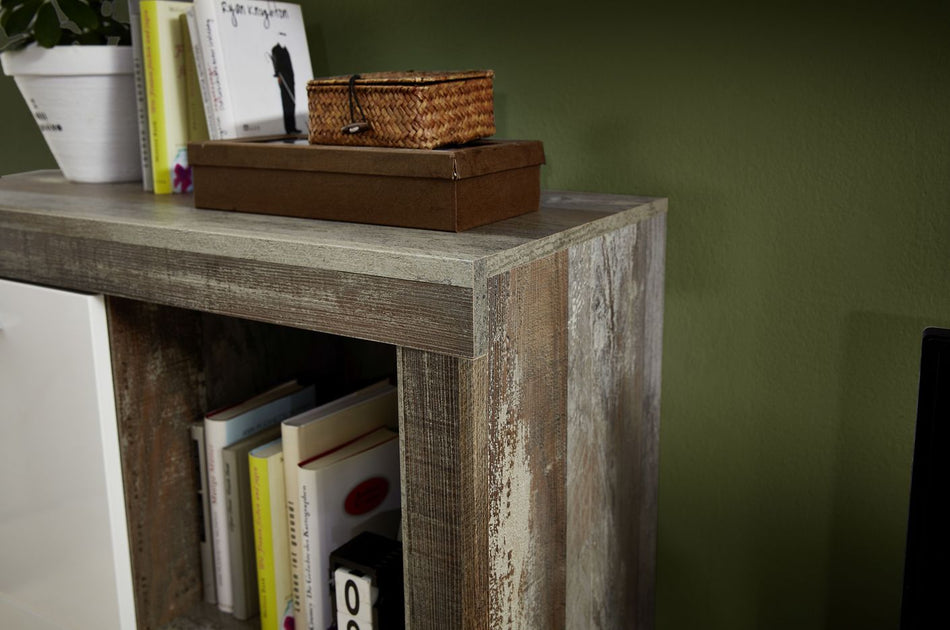 CROWN-X Wandboard Graphit supermatt / Driftwood