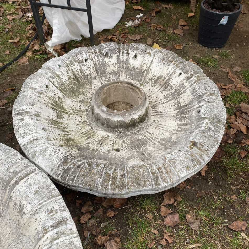 Steindeko Stein Brunnenbecken im Antikstil – Schale gebraucht