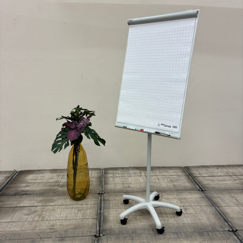 pro/office Mobiles Flipchart Whiteboard Mobil Rollbar Büromöbel Gebraucht