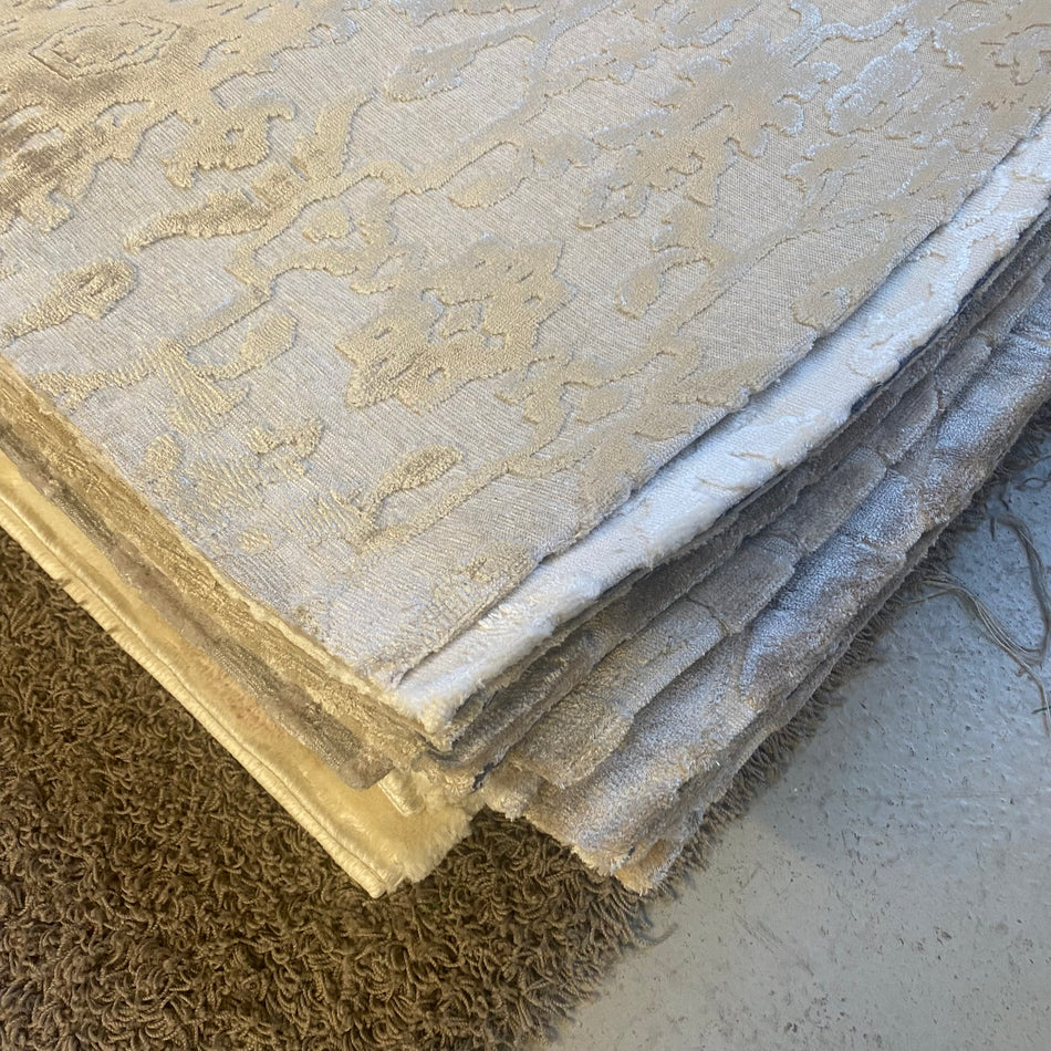 Teppich Creme Grau Ornamental – Neuware – 120 x 180cm