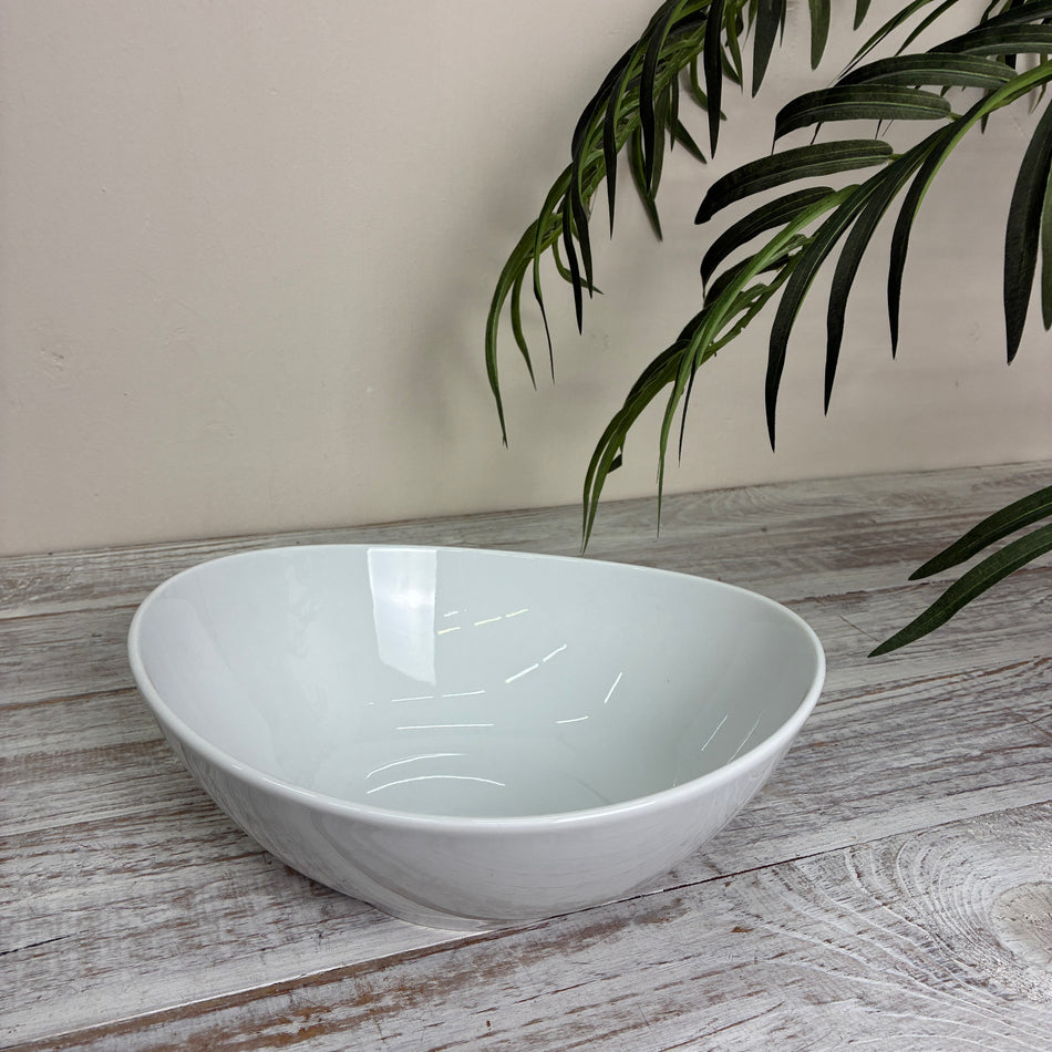 Seltmann Weiden Meran Schüssel oval 5240 25,5 cm weiß