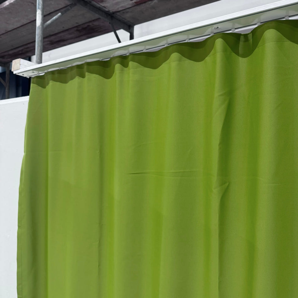 Gardine grün Satin 190x265 Verdunkler Vorhang Gebraucht