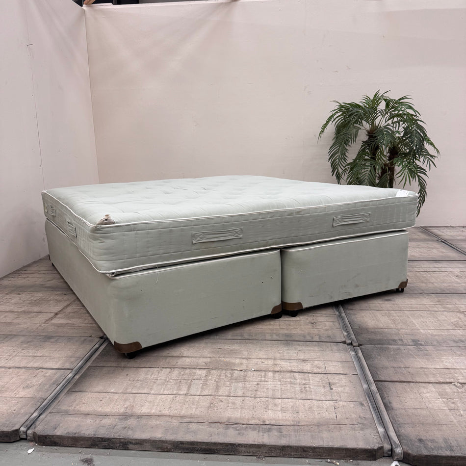 Boxspringbett 200x200 Mit Bettkasten Hellgrün Bett Gebraucht