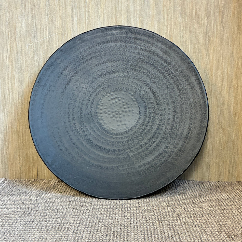 Light & Living Dekoschale Larre schwarz Metall 57cm