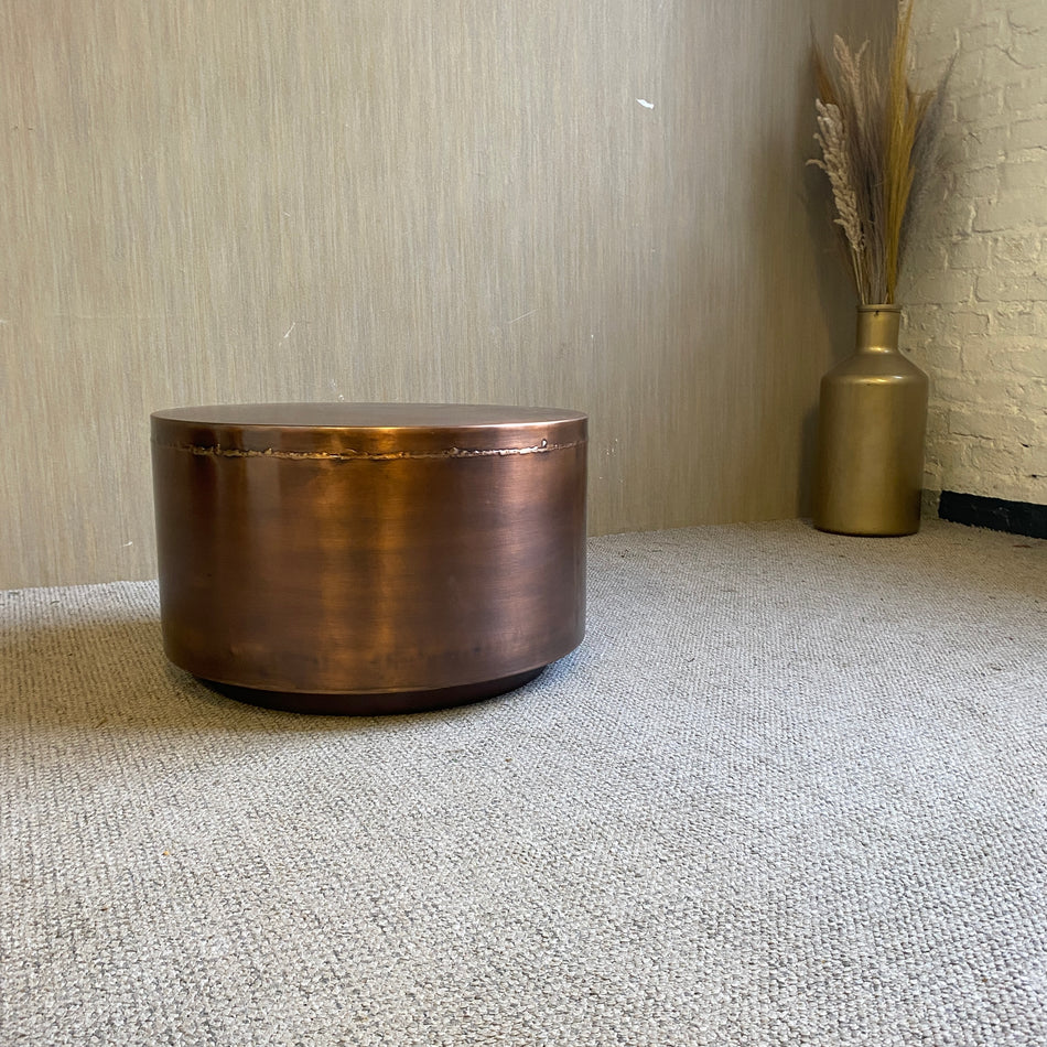 PTMD Beistelltisch Georgy Metall kupfer 55cm Tisch