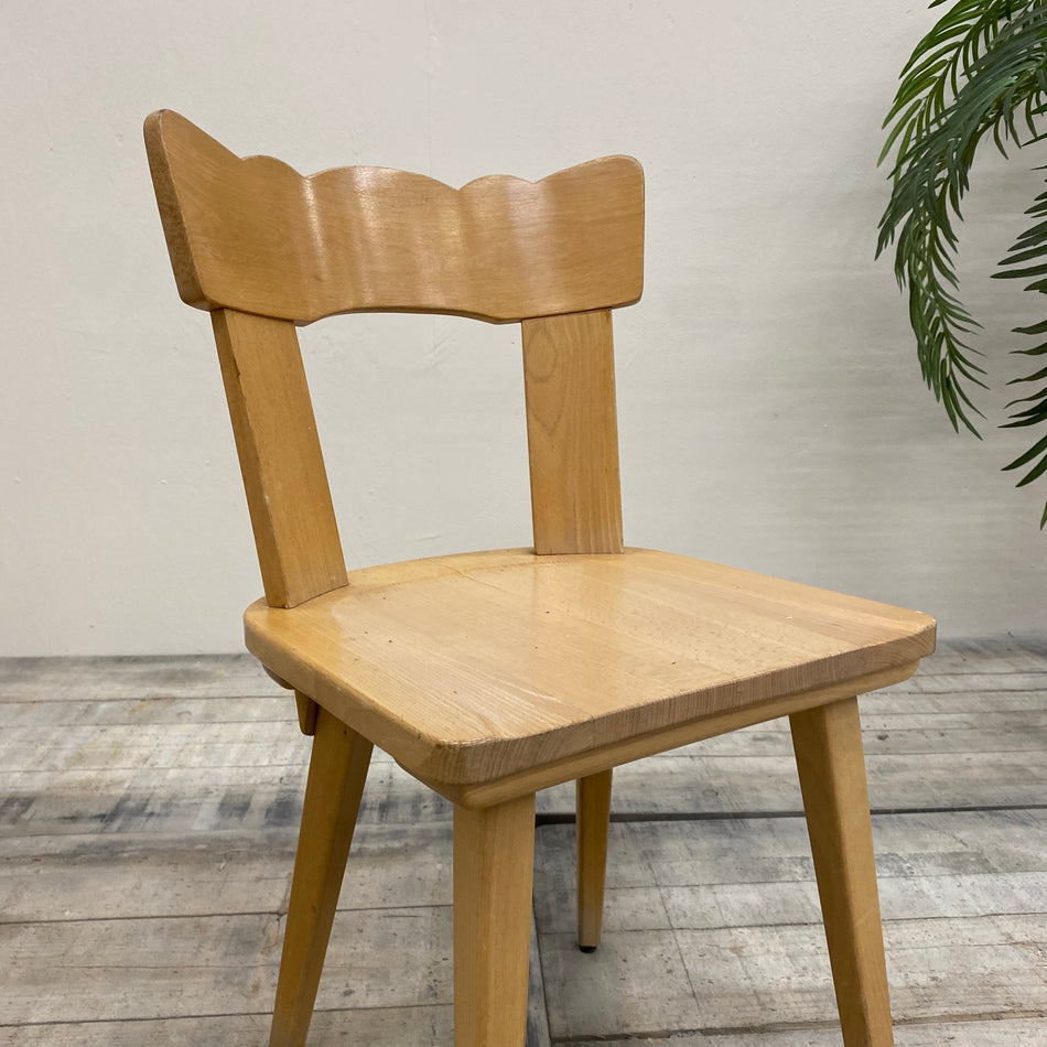 Vintage Stuhl braun Holz Küchenstuhl Esszimmerstuhl Gebraucht