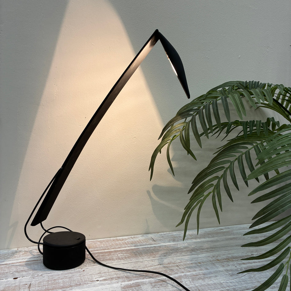 Italiana Luce Dove Tischlampe Schwarz Designklassiker Lampe Gebraucht