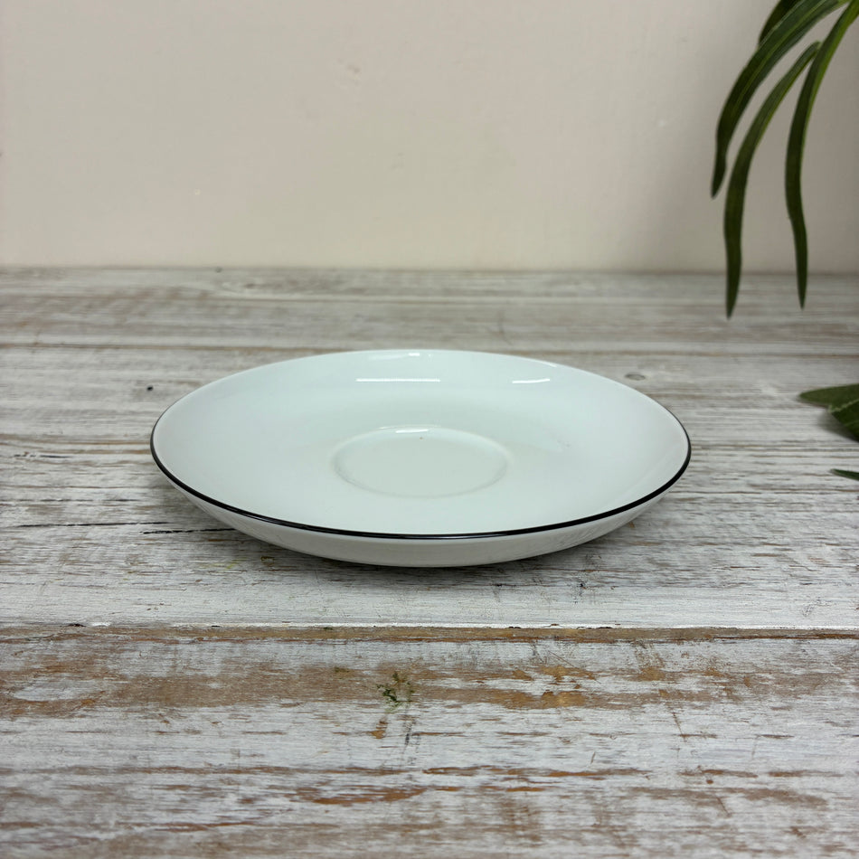 Seltmann Weiden Lido Kombi-Untertasse 14,5 cm Black Line