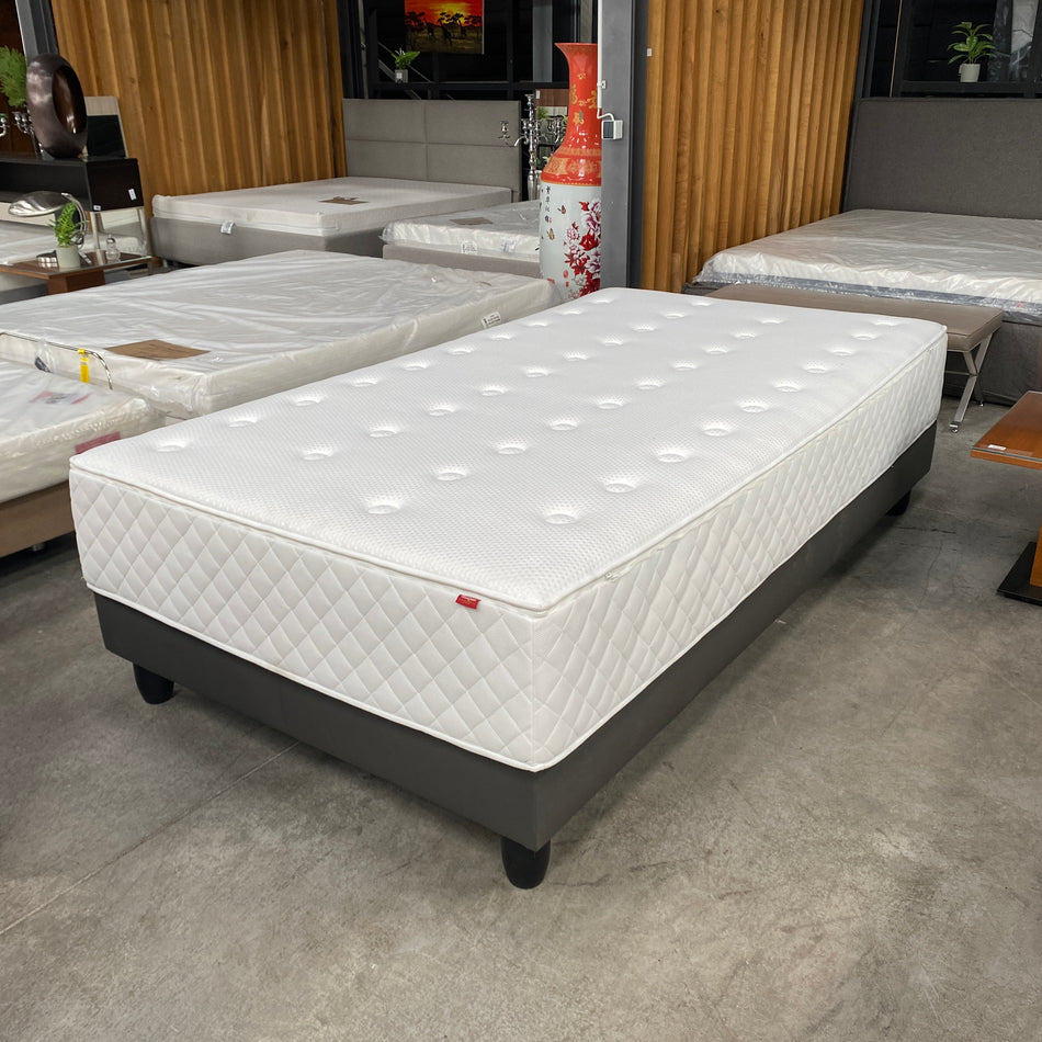 Boxspringbett mit Matratze Einzelbett 120x220