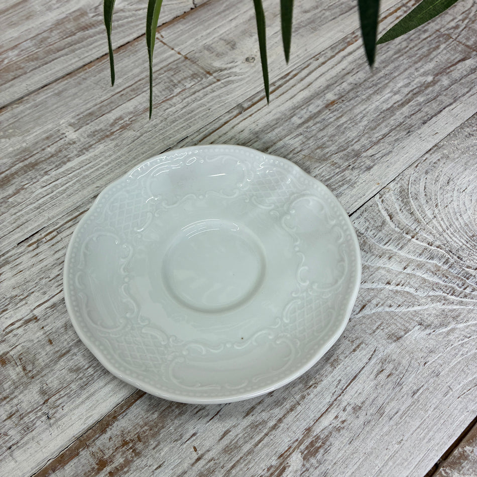 Seltmann Weiden Salzburg Untertasse zur Kaffeetasse 1 weiß