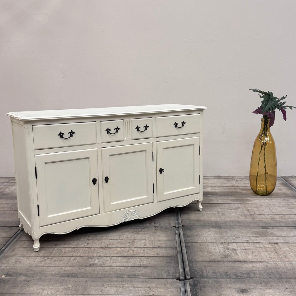 Rahaus Sideboard Weiß Holz Exklusive Kommode aus Villen-Bestand Gebraucht