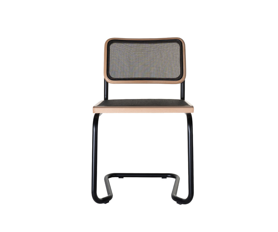 JOKKMOKK Schwingstuhl Schwarz / Buche Natur