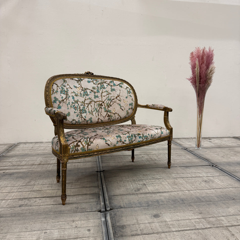Thomas Klotz Upcycling Barock Sofa 2-Sitzer Chinoiserie Unikat