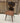 Brettstuhl Eiche mit Reliefschnitzerei Stuhl