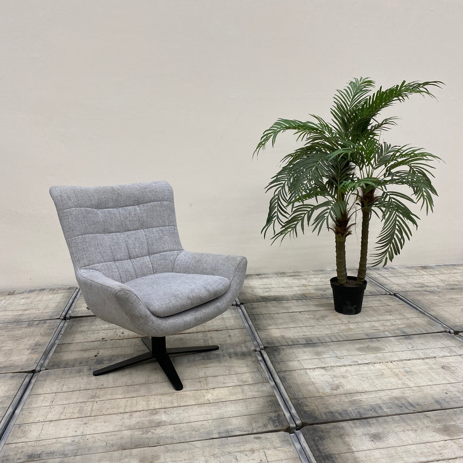 Design Sessel Grau Polster Style Home Gebraucht