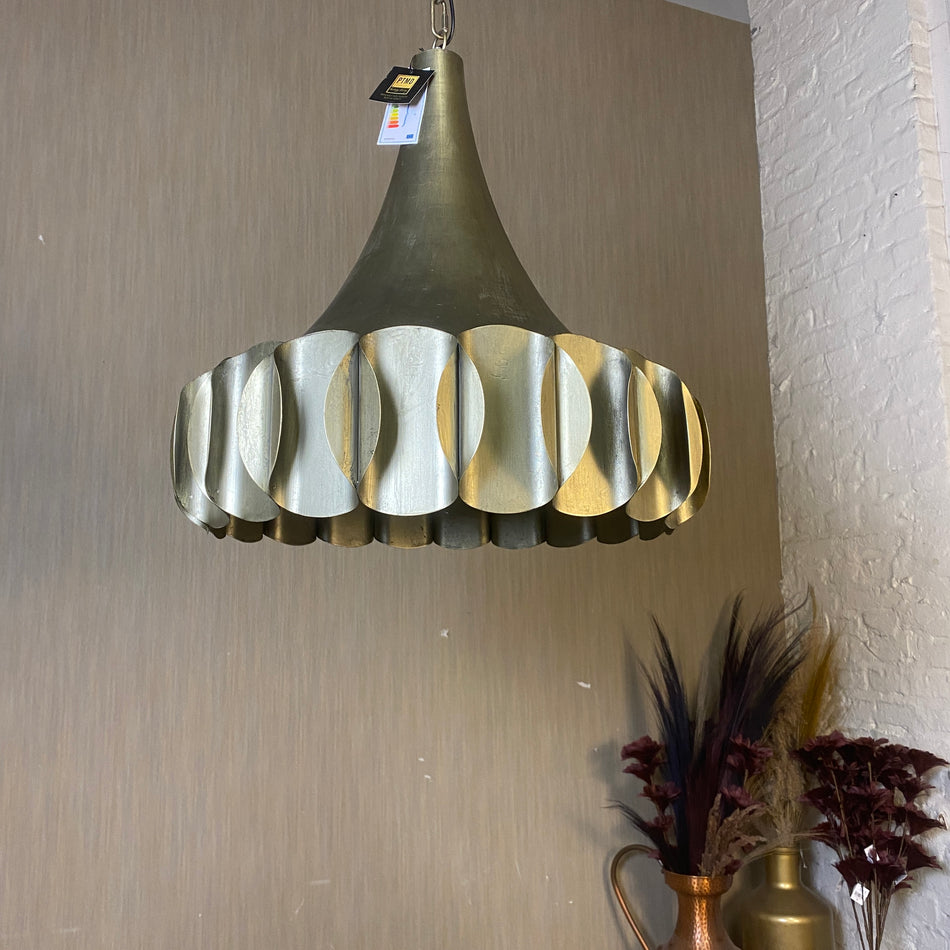 PTMD Design Deckenlampe messingfarben Metall – Lampe