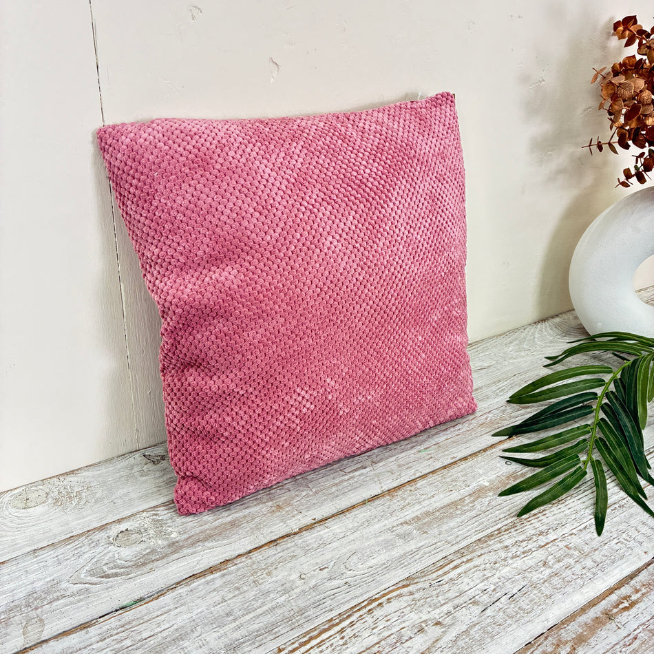 Tiseco Home Studio Kissen Bubble Dusty Rose 45cm Zierkissen Sofakissen Deko