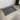 Teppich schwarz Kurzflor 122x83cm Vorleger