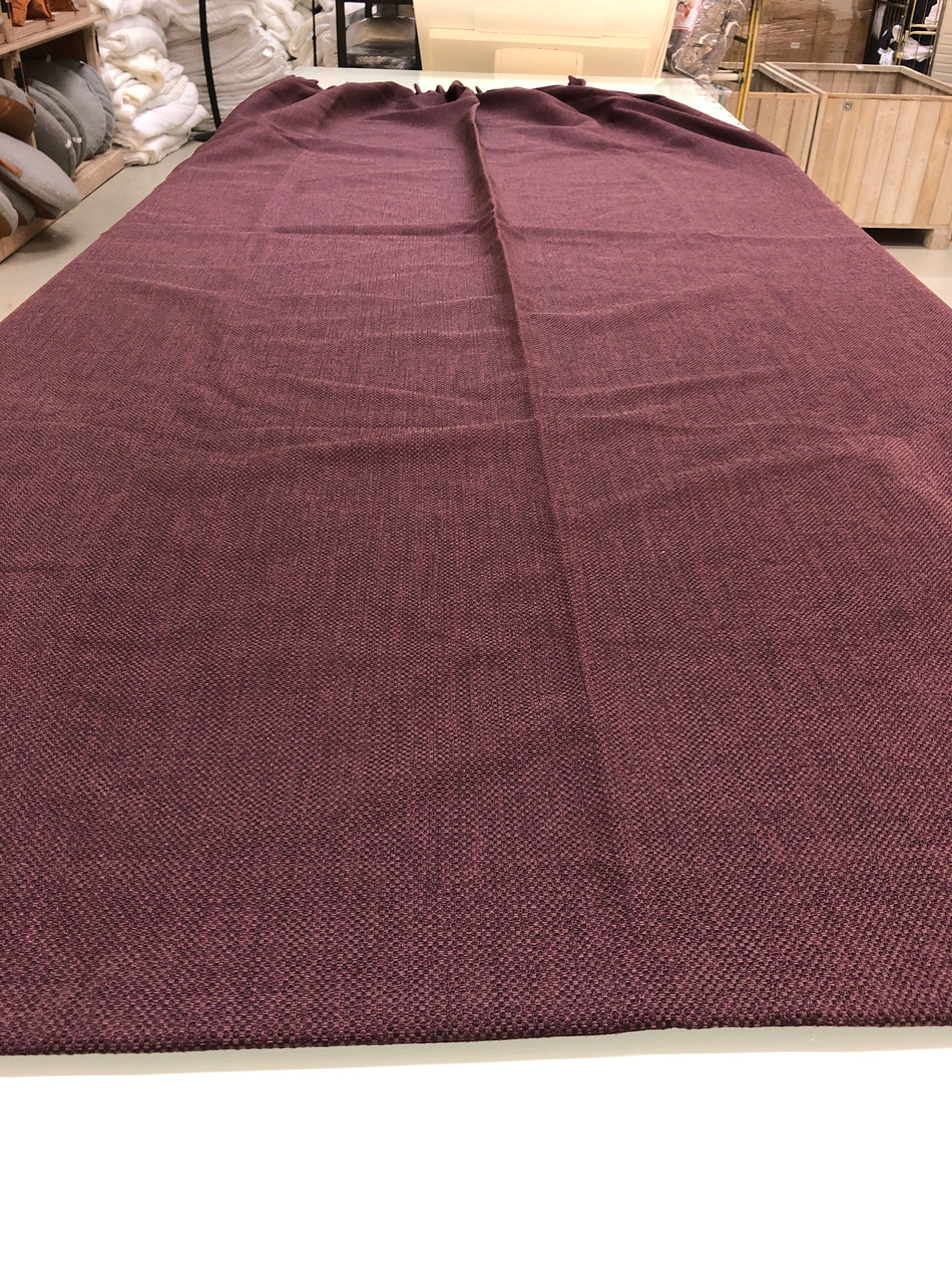 Gardine Vorhang dunkles lila 251x80cm Neuware