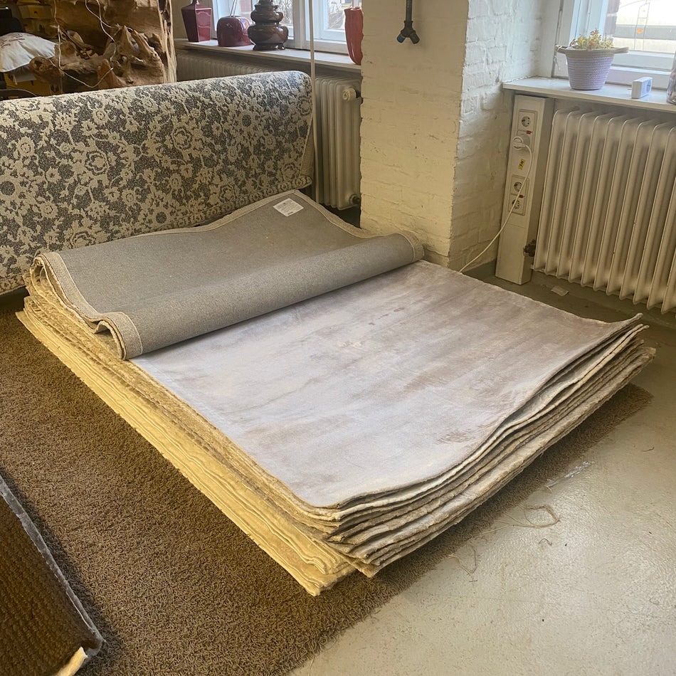 Teppich Creme Grau – Neuware – 120 x 180cm