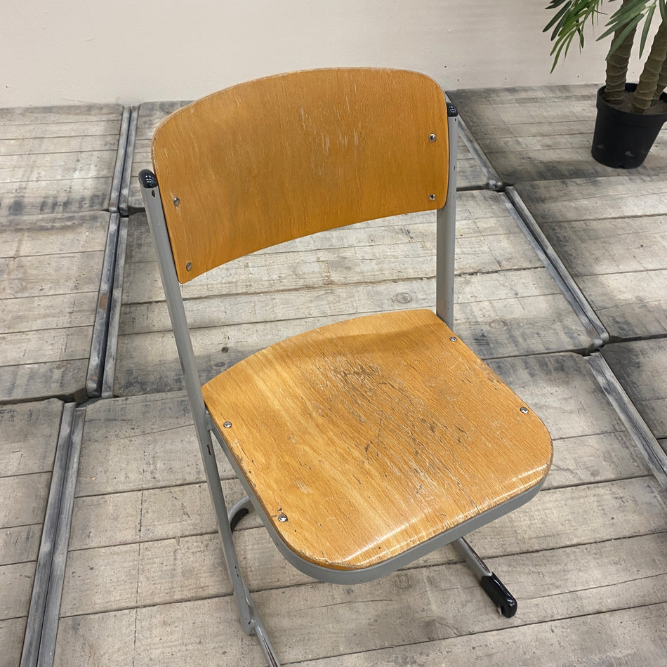 Kinder Stuhl Holz Vintage Schulstuhl Stuhl Gebraucht