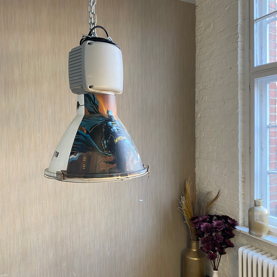 Deko 156 West Coast Custom Lampe Batman Graffiti Kunst Industrieleuchte