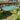 Grosfillex Outdoor Gartentisch gebraucht dunkelgrün Kunststoff Tisch