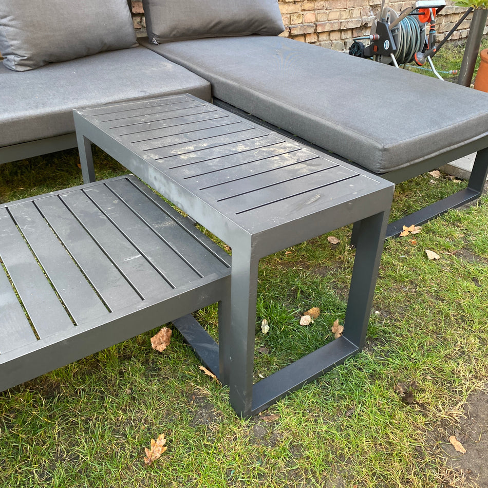 Outdoor Lounge Beistelltisch Navarino Anthrazit