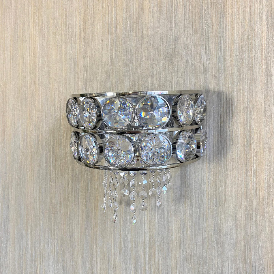 Moderne Wandlampe mit Kristallbehang – Lampe Pharao